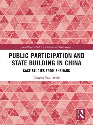 cover image of Public Participation and State Building in China
